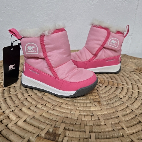 NWT Sorel Pink Insulated Waterproof Winter Snow Boots 6 - Picture 1 of 9